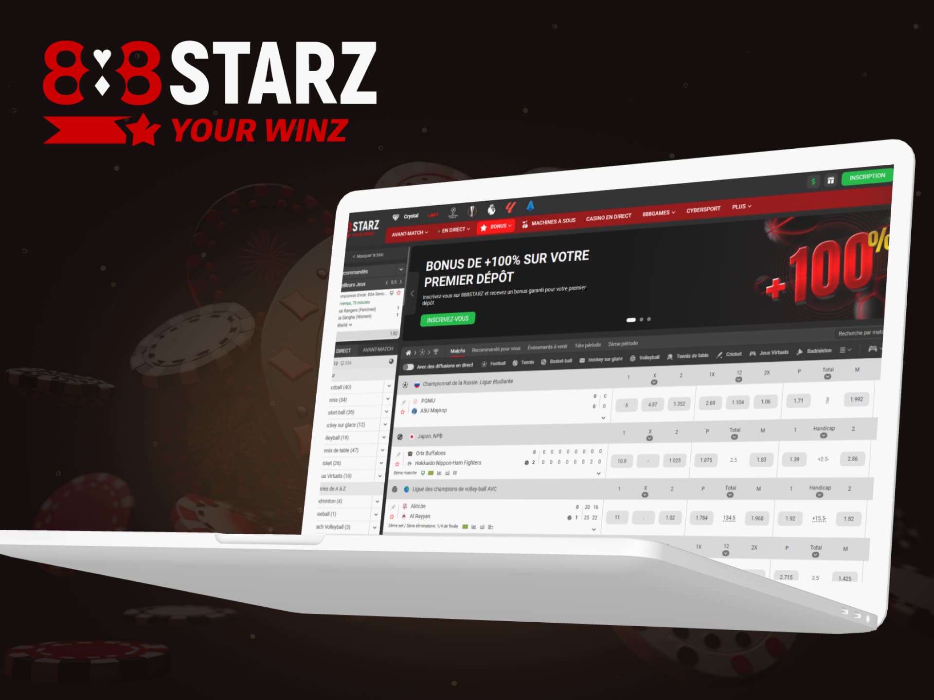 Informations générales sur la plateforme 888starz en Côte d'Ivoire