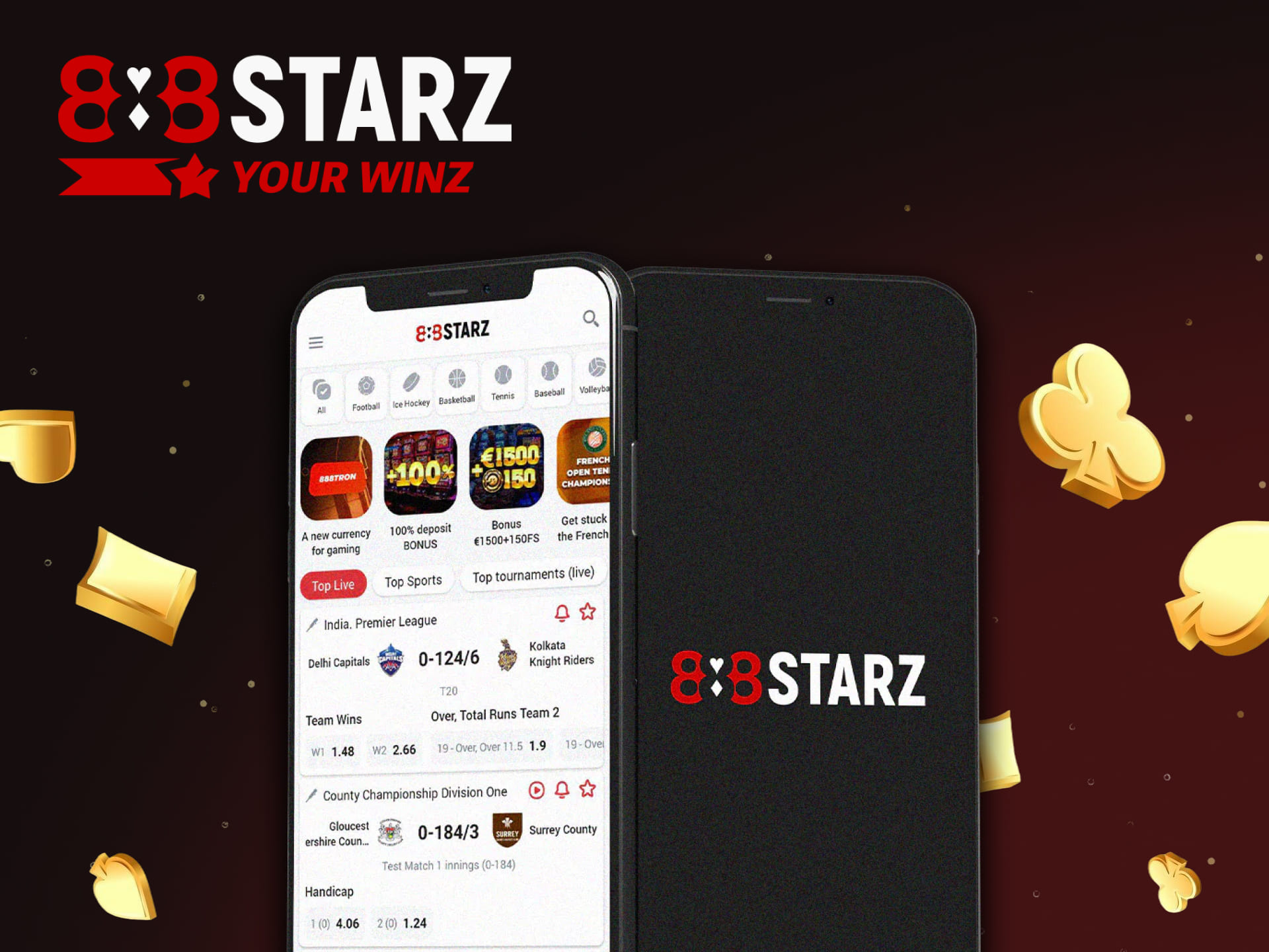 Interface interne et fonctionnalités de l'application mobile sur la plateforme 888starz au Sénégal