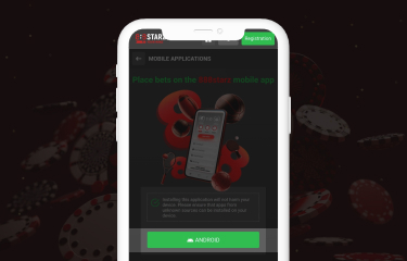 Instructions sur la façon d'installer des applications Android et de commencer à jouer sur la plateforme 888starz étape 3